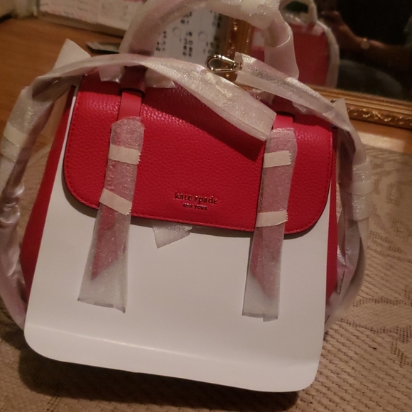 Kate Spade Leather Lake Convertible Backpack - Picture 4 of 5